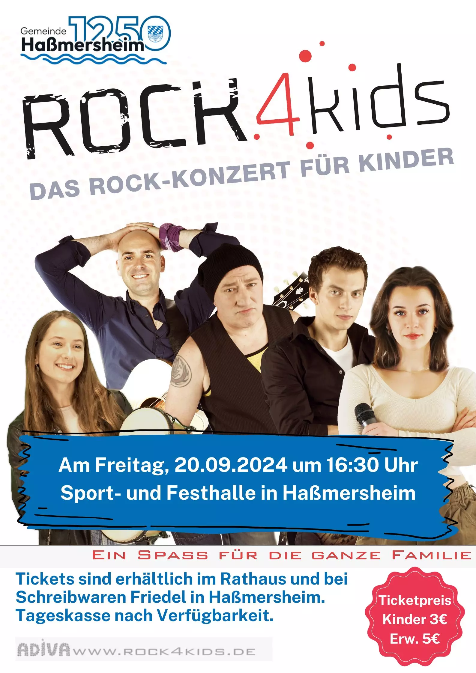 Plakat Rock4Kids